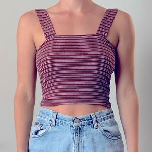 Stripped crop top